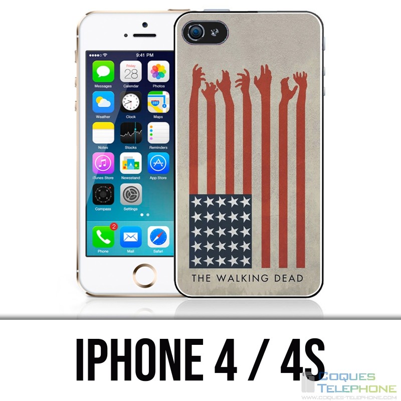 Coque iPhone 4 / 4S - Walking Dead Walkers Are Coming