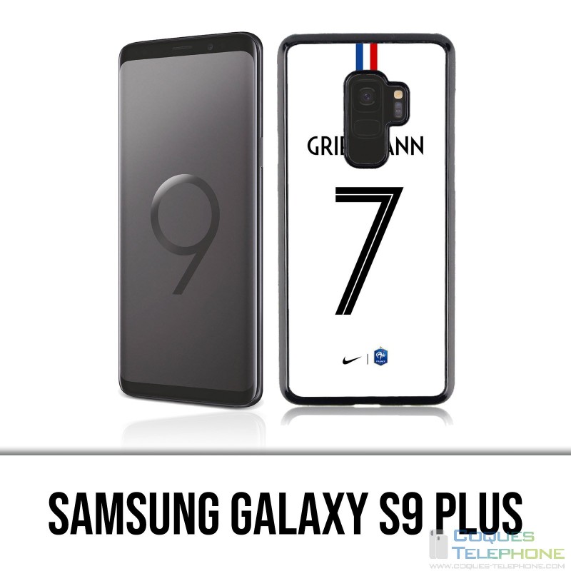 Samsung Galaxy S9 Plus Hülle - Fußball Frankreich Griezmann Jersey