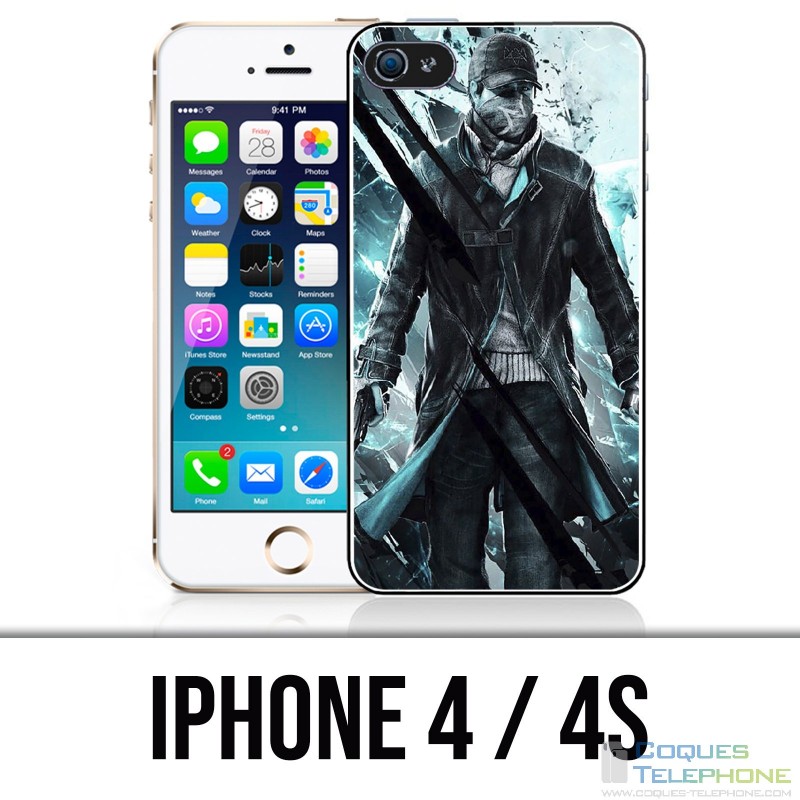 Custodia per iPhone 4 / 4S - Watch Dog 2