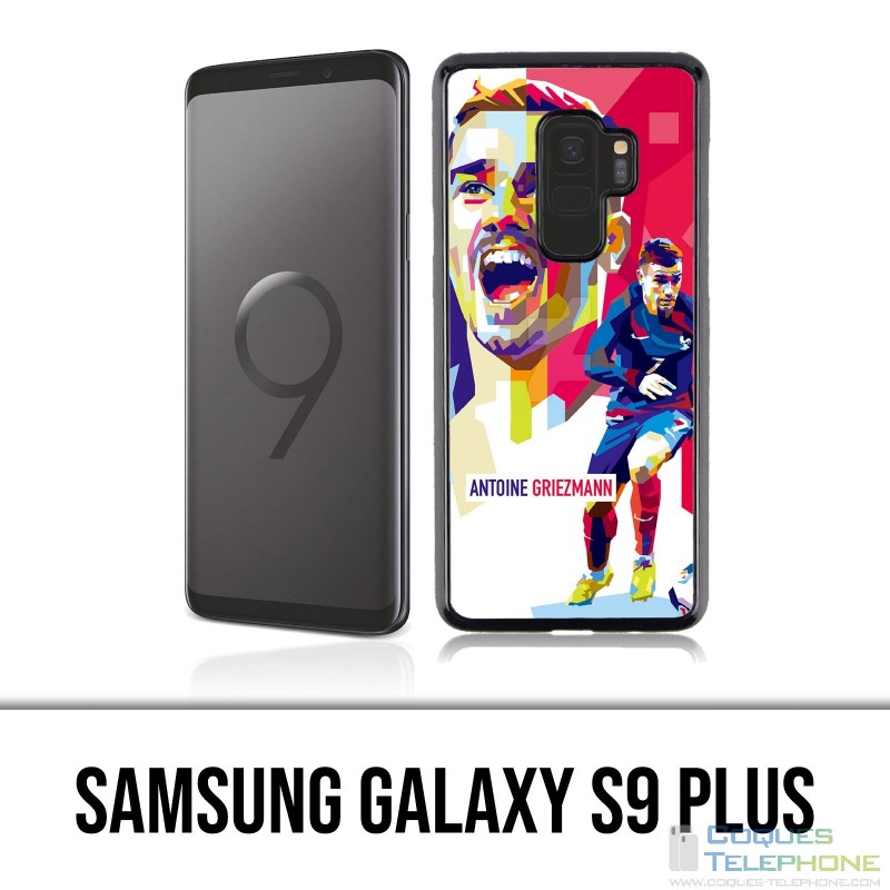 Samsung Galaxy S9 Plus Hülle - Fußball Griezmann