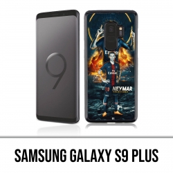 Coque Samsung Galaxy S9 PLUS - Football Psg Neymar Victoire