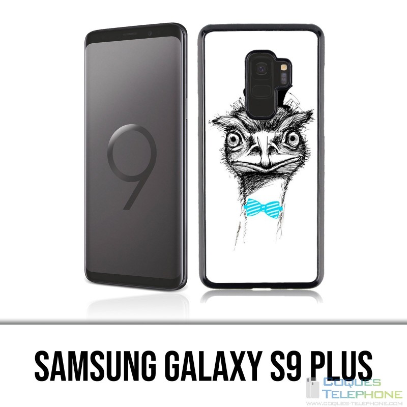 Carcasa Samsung Galaxy S9 Plus - Avestruz Divertida