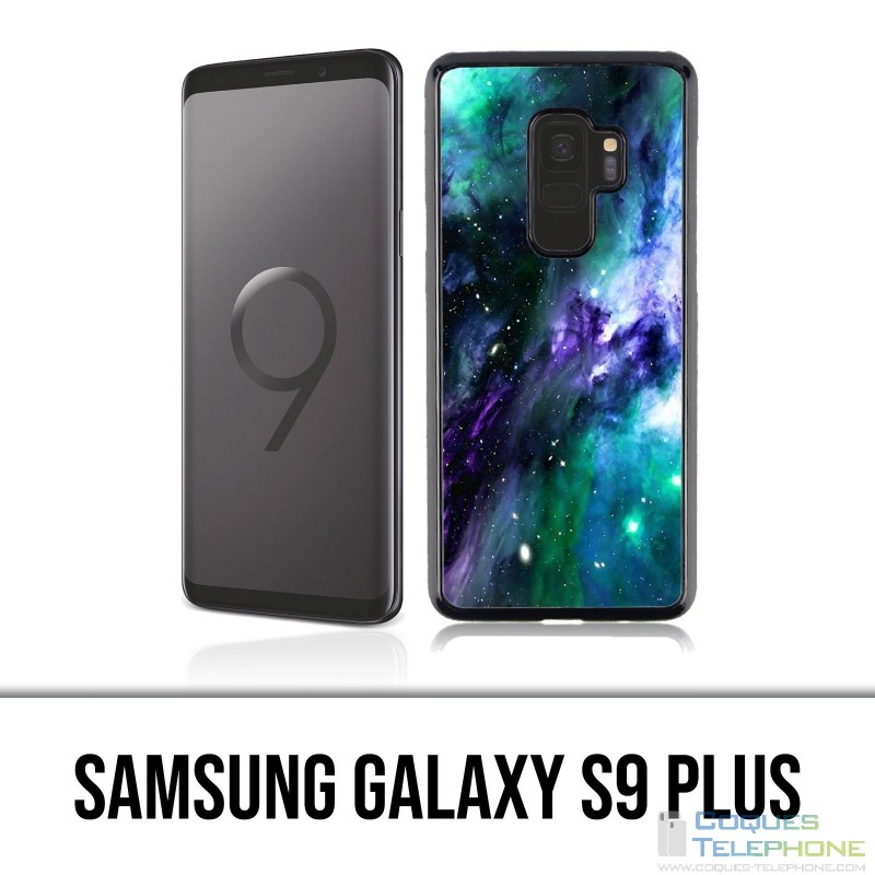 Samsung Galaxy S9 Plus Case - Blue Galaxy