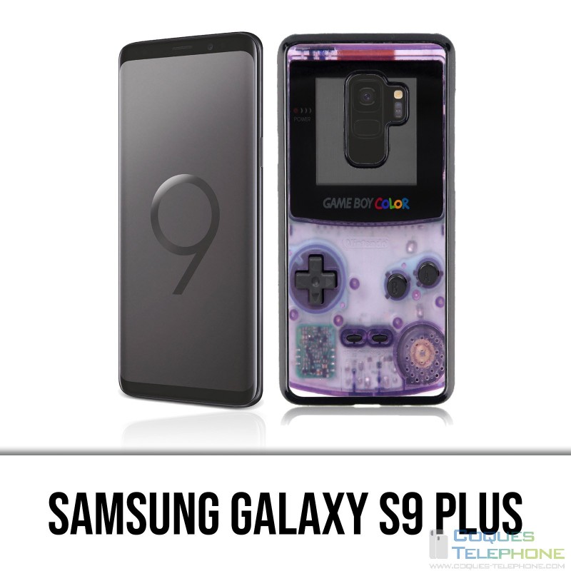 Carcasa Samsung Galaxy S9 Plus - Game Boy Color Violeta