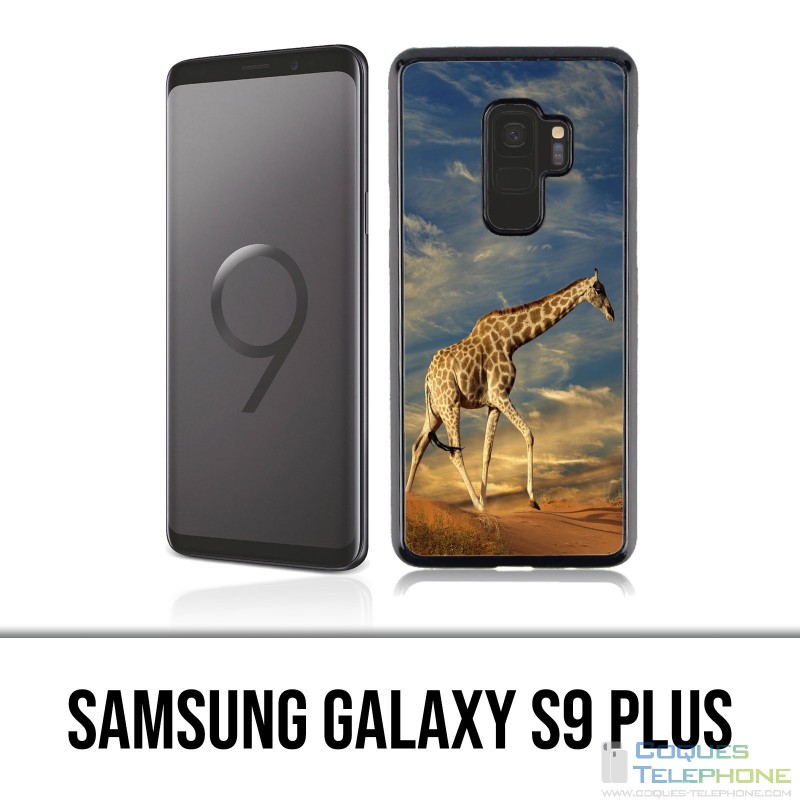 Custodia Samsung Galaxy S9 Plus - Pelliccia di giraffa