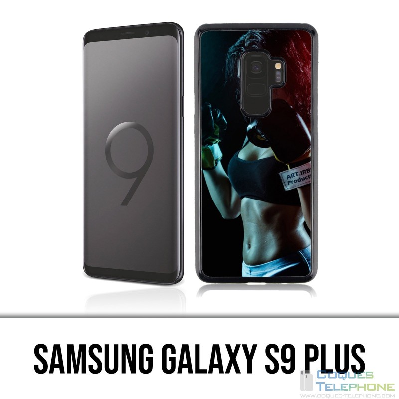 Samsung Galaxy S9 Plus Case - Girl Boxing