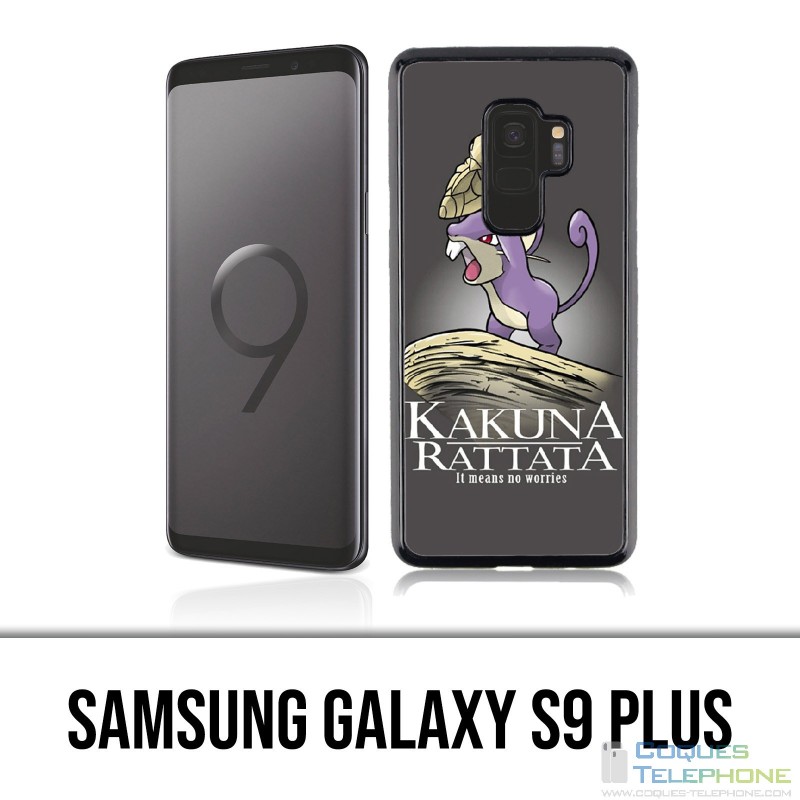 Coque Samsung Galaxy S9 PLUS - Hakuna Rattata Pokémon Roi Lion