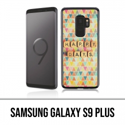 Samsung Galaxy S9 Plus Hülle - Glückliche Tage