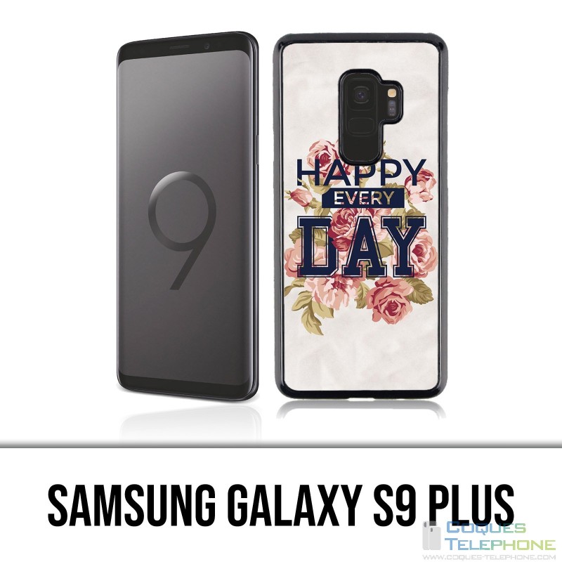 Custodia Samsung Galaxy S9 Plus - Happy Every Days Roses