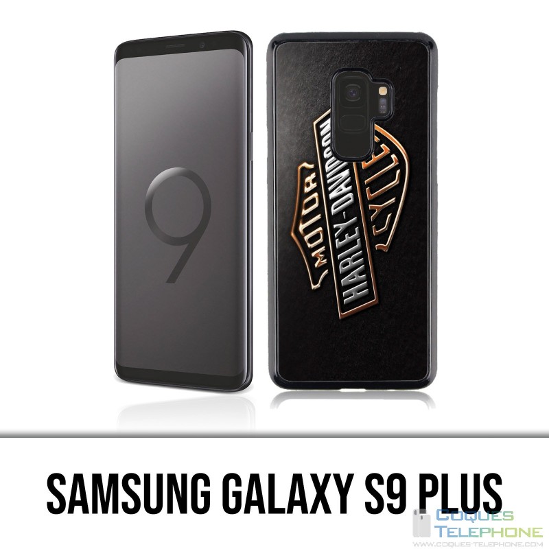 Carcasa Samsung Galaxy S9 Plus - Logotipo de Harley Davidson 1