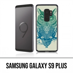 Carcasa Samsung Galaxy S9 Plus - Búho abstracto
