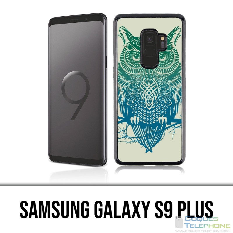 Samsung Galaxy S9 Plus Case - Abstract Owl
