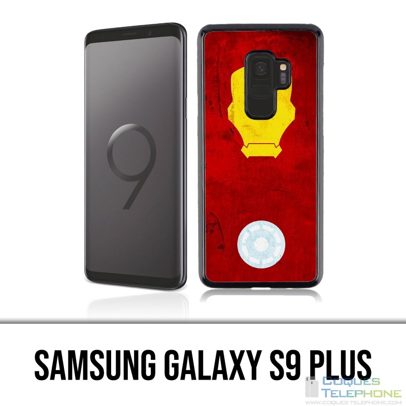 Carcasa Samsung Galaxy S9 Plus - Diseño de Arte Iron Man