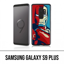 Samsung Galaxy S9 Plus Hülle - Iron Man Design Poster