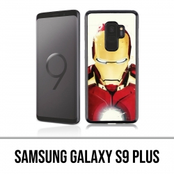 Samsung Galaxy S9 Plus Hülle - Iron Man Paintart