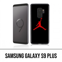 Coque Samsung Galaxy S9 PLUS - Jordan Basketball Logo Noir
