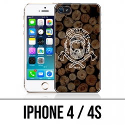 Custodia per iPhone 4 / 4S - Wood Life