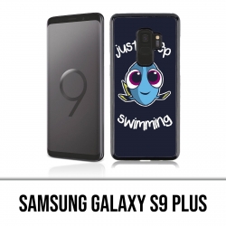 Samsung Galaxy S9 Plus Hülle - Schwimmen Sie einfach weiter