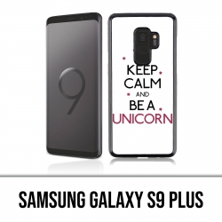 Samsung Galaxy S9 Plus Hülle - Keep Calm Unicorn Unicorn