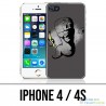 Coque iPhone 4 / 4S - Worms Tag