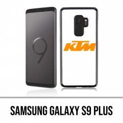Custodia Samsung Galaxy S9 Plus - Logo Ktm sfondo bianco