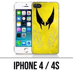 Coque iPhone 4 / 4S - Xmen Wolverine Art Design
