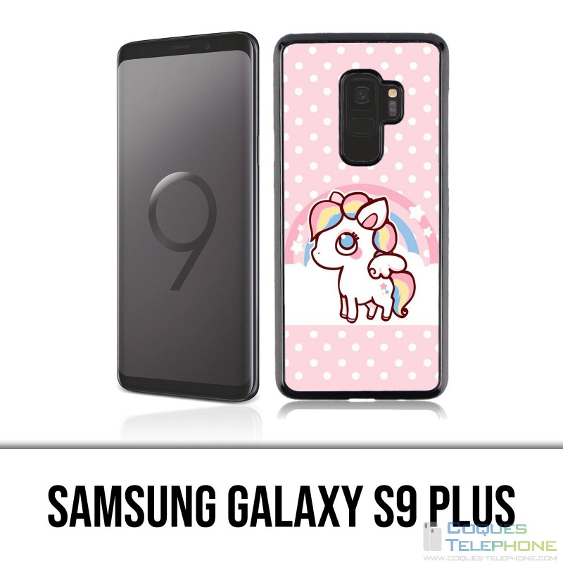 Carcasa Samsung Galaxy S9 Plus - Unicornio Kawaii