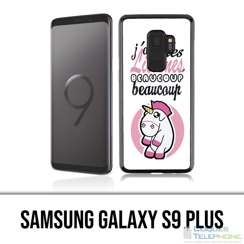 Samsung Galaxy S9 Plus Hülle - Einhörner