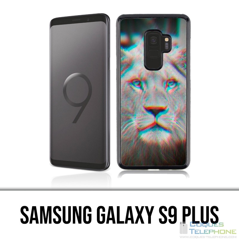 Coque Samsung Galaxy S9 PLUS - Lion 3D