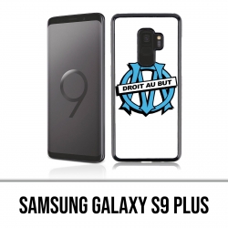 Coque Samsung Galaxy S9 PLUS - Logo Om Marseille Droit Au But