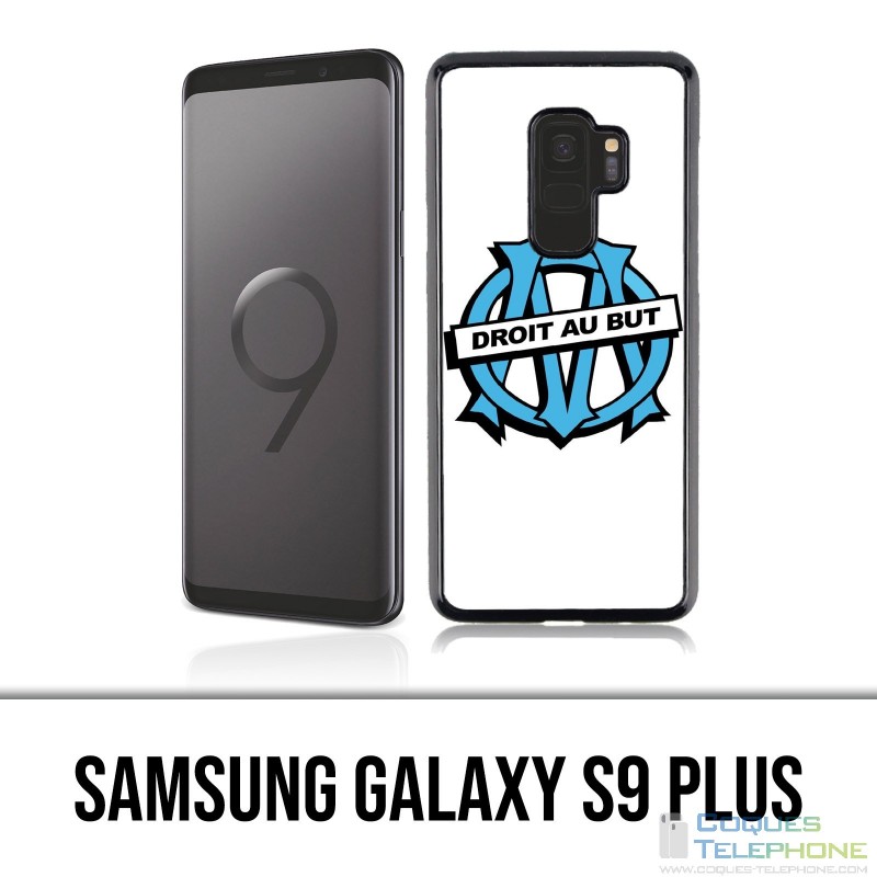 Carcasa Samsung Galaxy S9 Plus - Logotipo de Om Marseille Right
