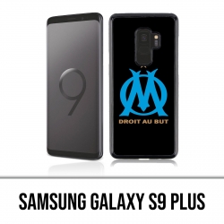 Coque Samsung Galaxy S9 PLUS - Logo Om Marseille Noir