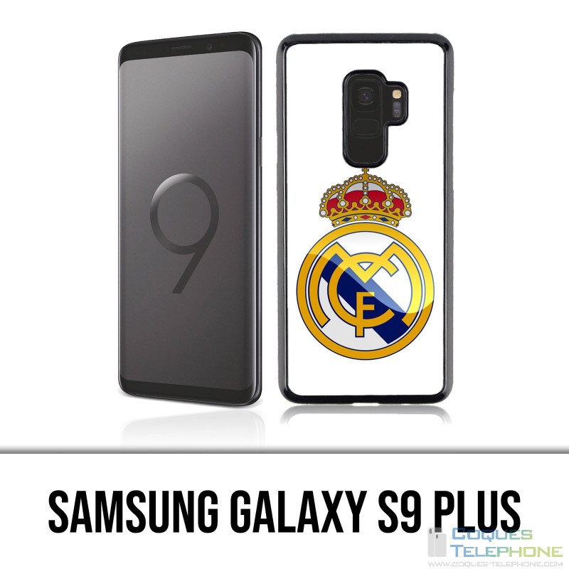 Carcasa Samsung Galaxy S9 Plus - Logotipo del Real Madrid