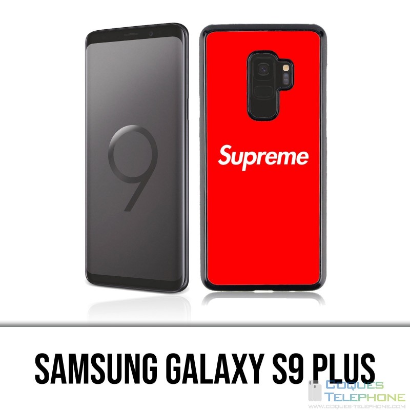 Custodia Samsung Galaxy S9 Plus - Logo Supreme