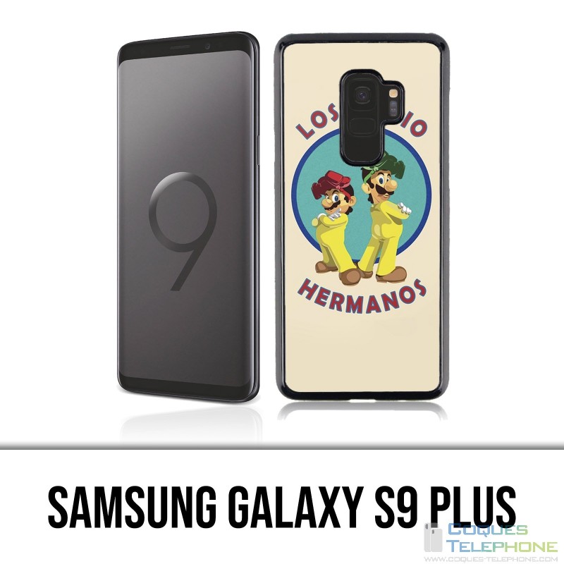 Carcasa Samsung Galaxy S9 Plus - Los Mario Hermanos