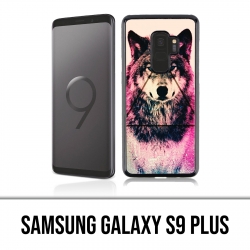 Samsung Galaxy S9 Plus Case - Triangle Wolf