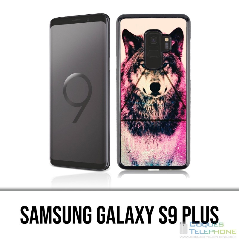Carcasa Samsung Galaxy S9 Plus - Triangle Wolf