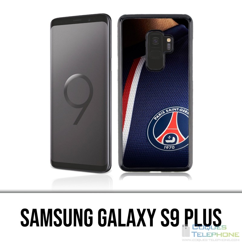 Coque Samsung Galaxy S9 PLUS - Maillot Bleu Psg Paris Saint Germain