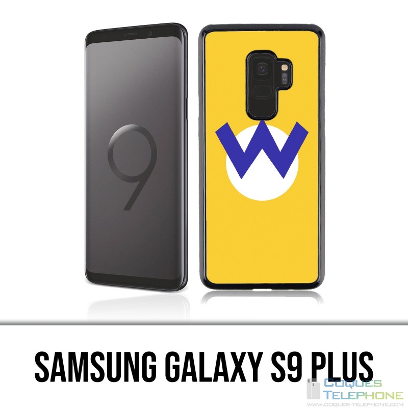 Carcasa Samsung Galaxy S9 Plus - Logotipo de Mario Wario