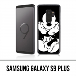 Carcasa Samsung Galaxy S9 Plus - Mickey Blanco y Negro