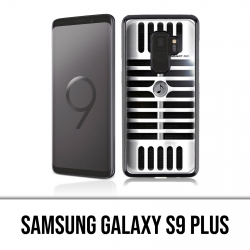 Custodia Samsung Galaxy S9 Plus - Microfono vintage