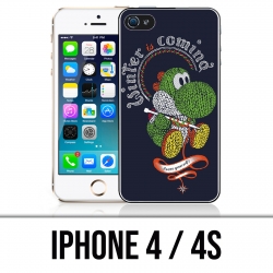Coque iPhone 4 / 4S - Yoshi Winter Is Coming