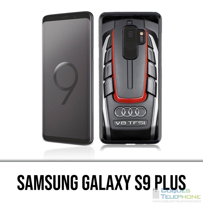 Samsung Galaxy S9 Plus Case - Audi V8 Engine
