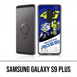 Carcasa Samsung Galaxy S9 Plus - Dibujos animados Motogp Rossi
