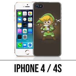 Coque iPhone 4 / 4S - Zelda Link Cartouche