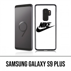 Custodia Samsung Galaxy S9 Plus - Logo Nike bianco