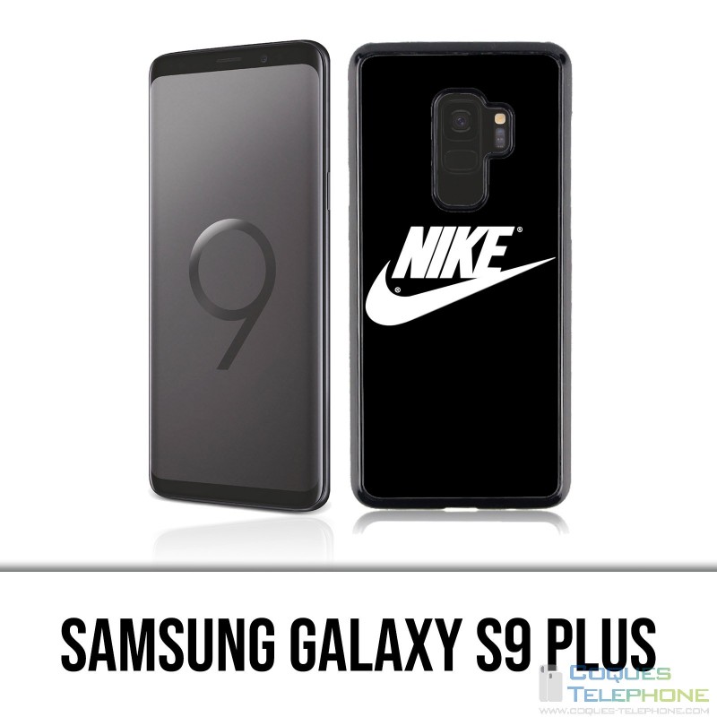Coque Samsung Galaxy S9 PLUS - Nike Logo Noir