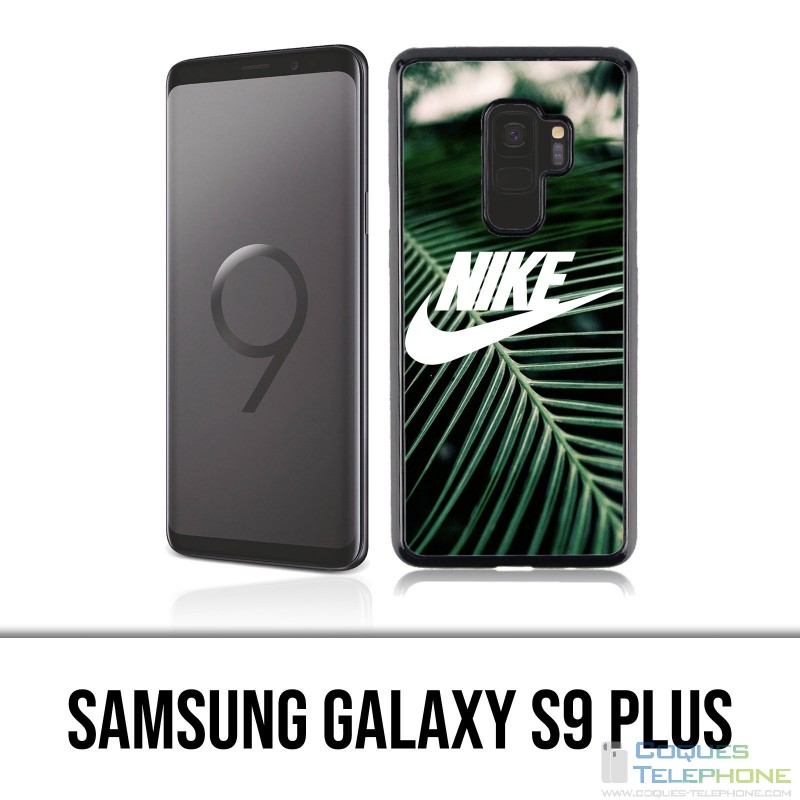 Coque Samsung Galaxy S9 PLUS - Nike Logo Palmier