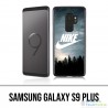 Carcasa Samsung Galaxy S9 Plus - Nike Logo Wood
