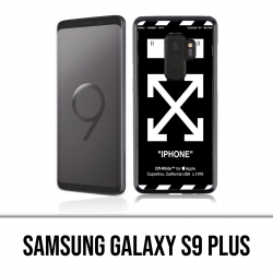 Carcasa Samsung Galaxy S9 Plus - Blanco roto Negro